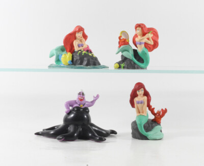 Arielle die Meerjungfrau === Walt Disney 4 x Figuren Applause