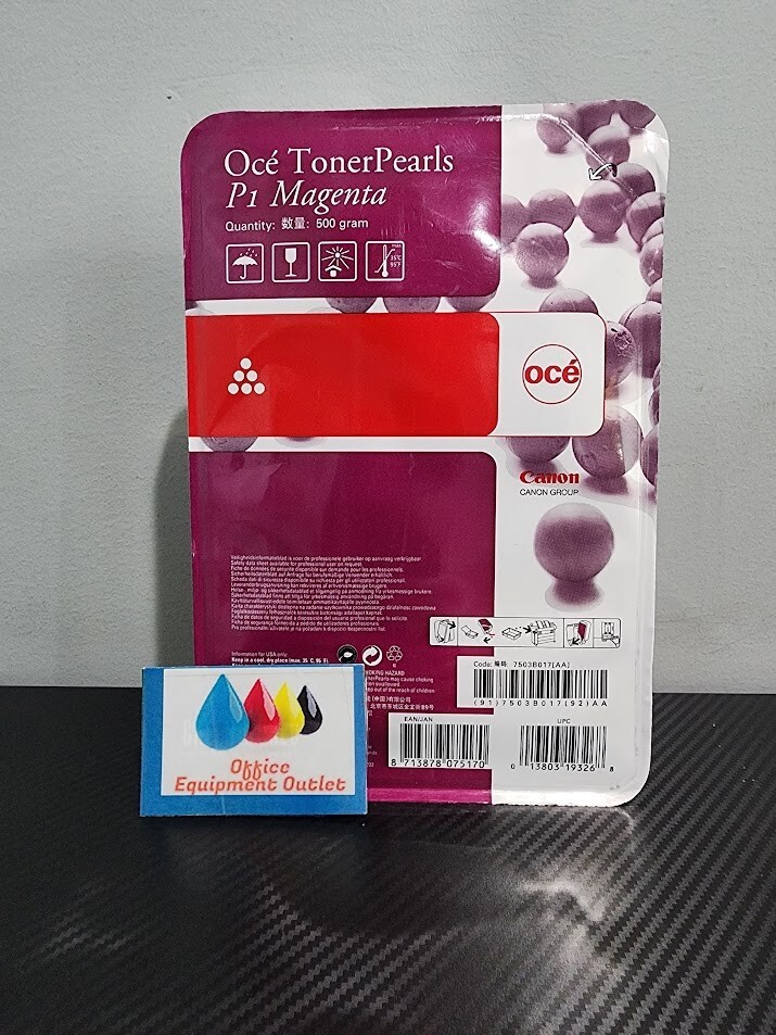 OCE ColorWave 600インク Oce Colorwave 600 Magenta Toner Pearls P1 500gms 1060011492 | eBay