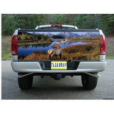 T79 Deer Hunting Buck Tailgate Wrap Vinyl Graphic Decal Sticker Laminated