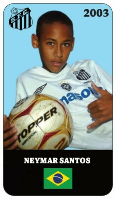 2003 Santos FC rookie NEYMAR JR. | eBay 2003 Santos FC rookie NEYMAR JR. | eBay