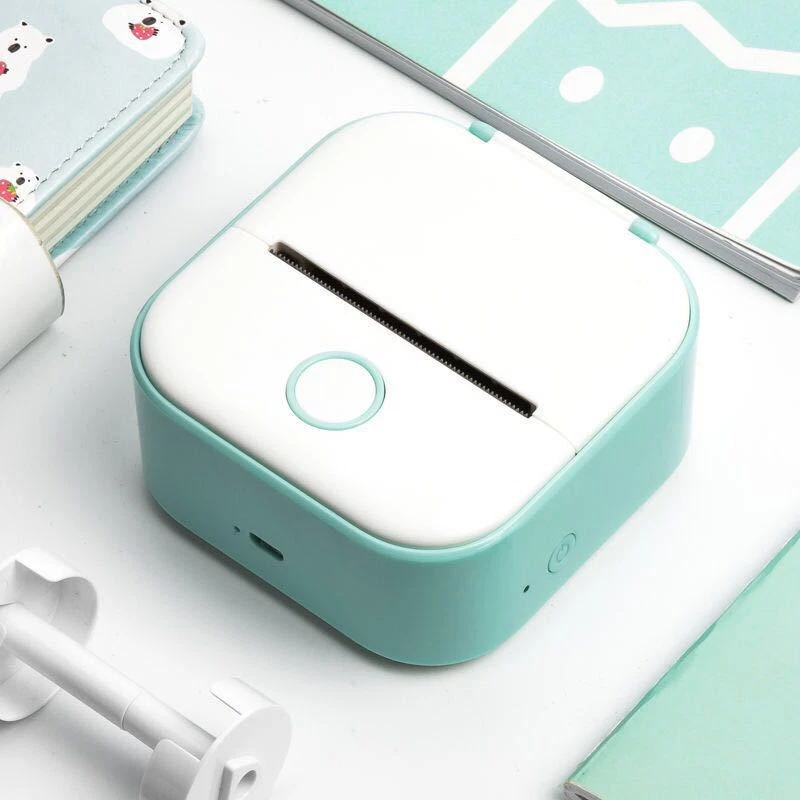 Bluetooth Mini Thermal Label Printer for Home Stickers & Photos