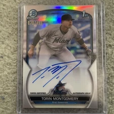 2023 bowman chrome torin montgomery Auto