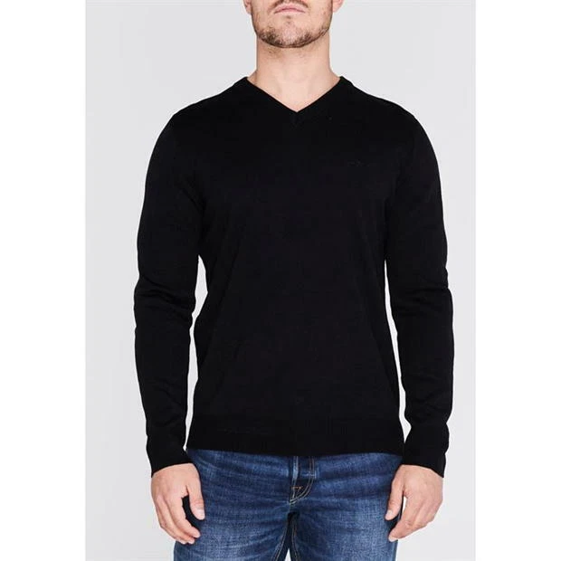 Pierre cardin top v neck jumpers