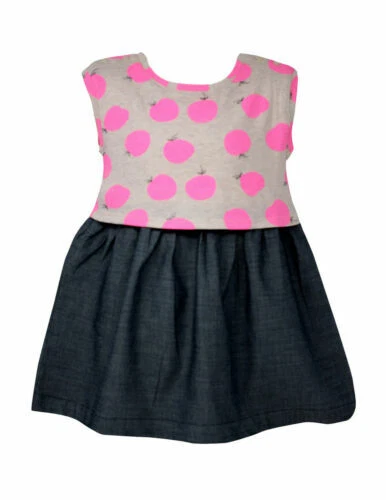 Formal Sleeveless 100% Cotton Dresses (2-16 Years) for Girls