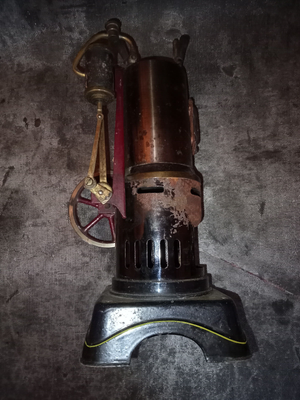 Machine à Vapeur, Avec Bruleur, Embase 12x16,5 Cm, Hauteur 27cm Legeres 55589385