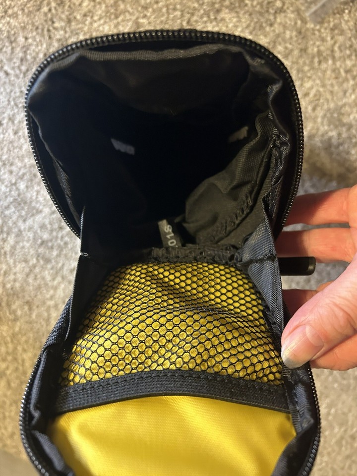 Topeak Aero Wedge Bicycle Expandable Saddle Bag Black **No Clip eBay