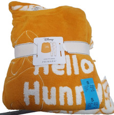 Disney Winnie Puuh Damen Fleece Pyjama Set Kuschelig Langarm Oberteil & Unterteil