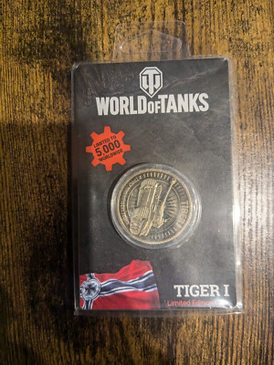 World of Tanks Coin Unopened SEALED Tiger 1