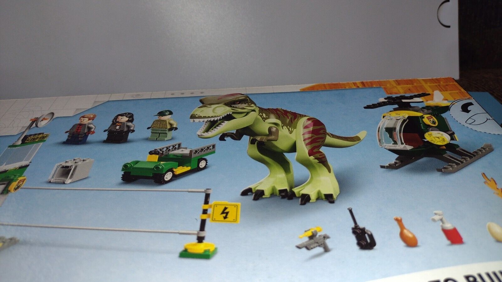 LEGO® Jurassic World L'évasion du T. rex 76944