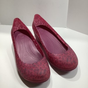 cheetah crocs no holes