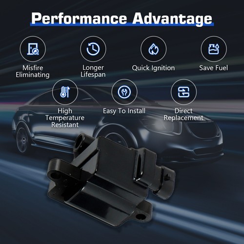 8x Ignition Coils +8x Spark Plugs+8x Spark Plug Wires UF271 For Chevy 4.8L 5.3L - Picture 8 of 9