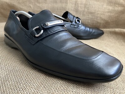 Prada Men\'s black Leather Slip-Ons size 9 Prada Men main image 4