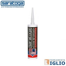 Silicone Sigillante 7x7 Serramenti Neutro per Vetri Alluminio Metallo Legno PVC