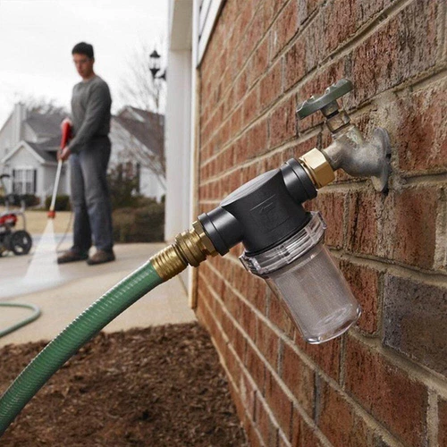 Impianto di filtrazione a sabbia con prefiltro e impianto idrico domestico pompa da giardino 4000L/h - Foto 4 di 16