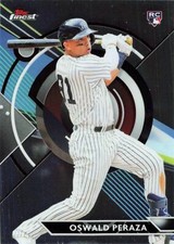 2023 Finest #13 Oswald Peraza Yankees Rookie RC