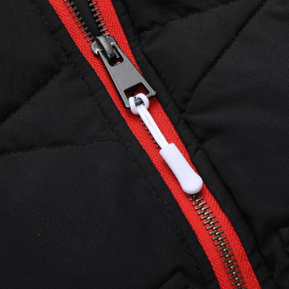 Set of 5 / 10 Zip Pull Zipper Puller Cord Slider Fastener Jacket Bag Backpack - Image 3 of 4