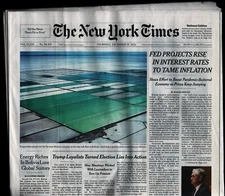 New York Times, Thu Dec 16 2021, Inflation, Election Fraud, Chauvin 122721WEEM