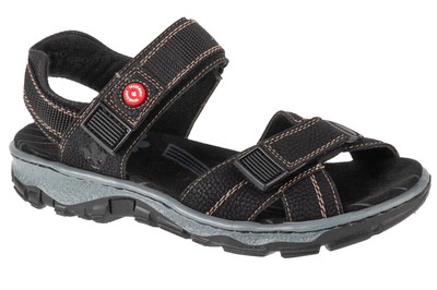 sandals Womens, Rieker Sandals, black