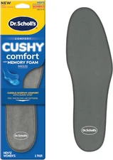 ® Cushy Comfort with Memory Foam Insoles, Full-Foot Responsive Cushioning, Relie