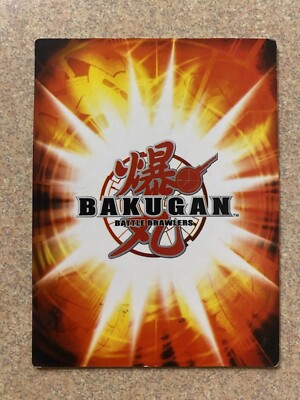 BAKUGAN Battle Brawlers TSUNAMI Metal Card 4/48 | eBay