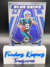 2022 FOTL MATT CORRAL PANINI MOSAIC FOOTBALL BLUE CHIPS RC #BC-4  