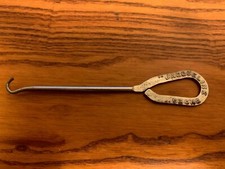 Antique Shoe Button Hook Advertising for Jacqueline Shoes Vintage Shoe Hook Rare