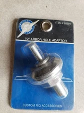 United Pacific 92501 Arbor Hole Adaptor Kit 1/2 in   1/4" Shank fit most Drills