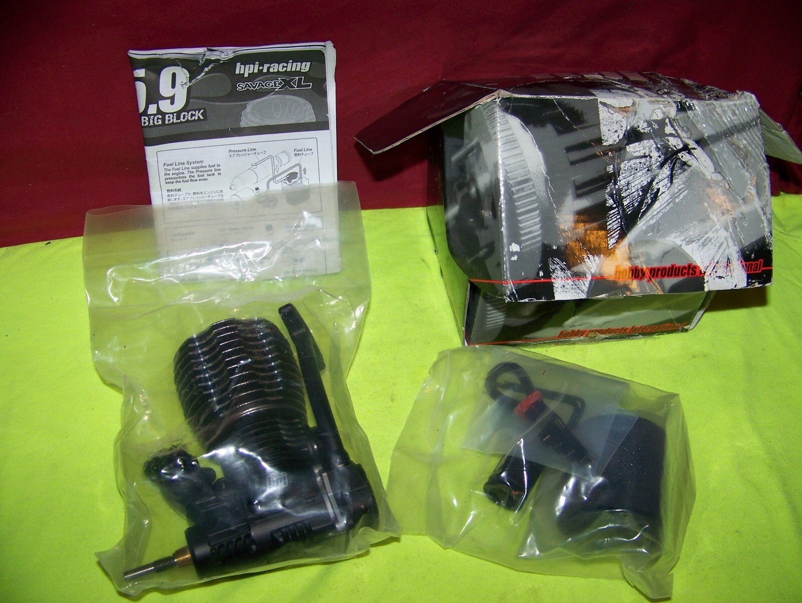 hpi savage k5.9 nitro engine motor xl x rc monster truck parts traxxas