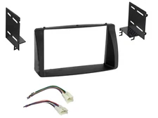 2003-2008 Toyota Corolla Car Stereo Double Din Dash Kit Wiring Harness Combo