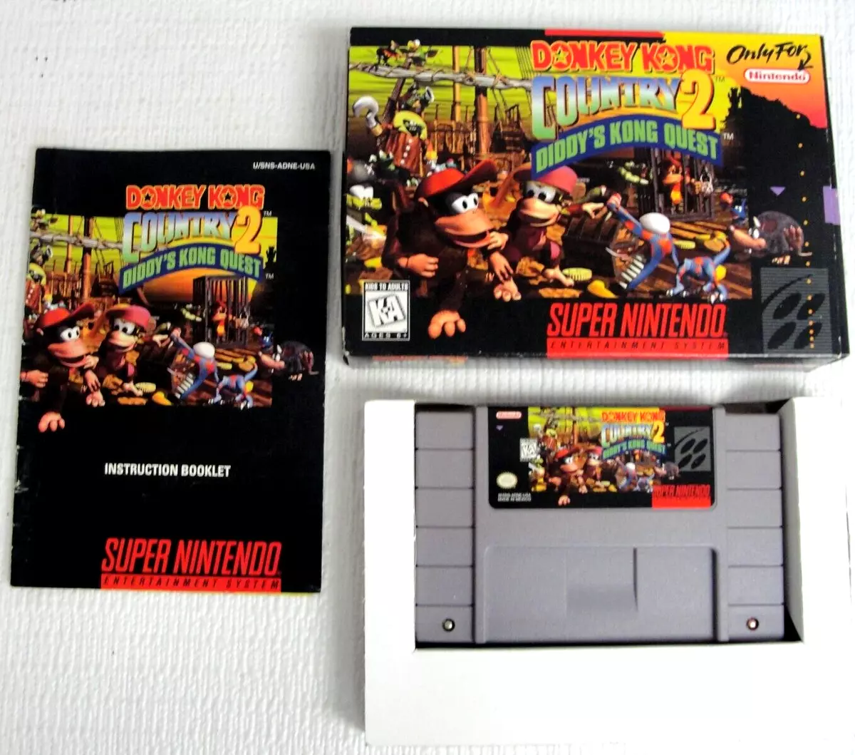 Donkey Kong Country 2: Diddy's Kong Quest, Super Nintendo