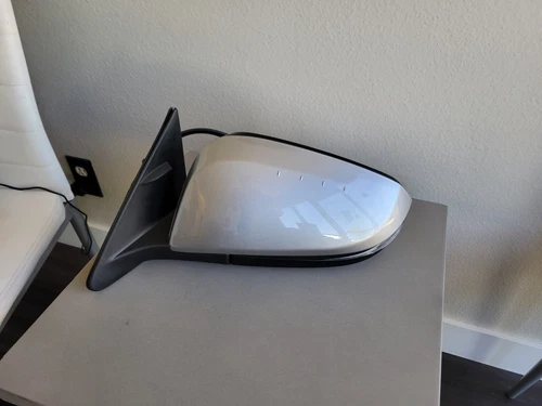 NEW SILVER mirror fits 17-19 Toyota Highlander Driver Left XLE, SE, XLE HYBRID