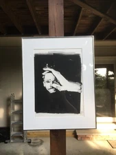 Signed Abstract Monotype Expressionism