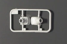 Trumpeter 1/35th Scale Russian T-72A Mod 1979 - Parts Tree Q from Kit No. 09546