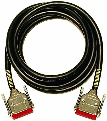 10-футовый аналоговый интерфейсный кабель Mogami Gold DB25-DB25