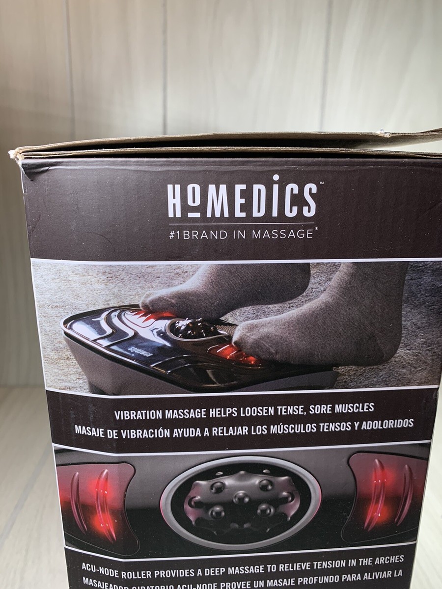 homedics vibration foot massager with heat fmv-400hj-bk-2 Amazon.com: MyoStorm Heating Vibrating Massage Ball Roller for Deep Tissue  Muscle Recovery Therapy and Pain Relief w/Heat + 4 Speed Vibration : Health  & Household
