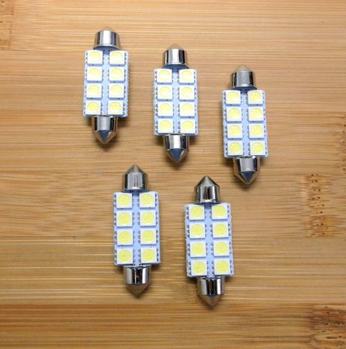 2 Super Bright BBT Marine Grade 12 volt Red LED T10 Wedge Base Light