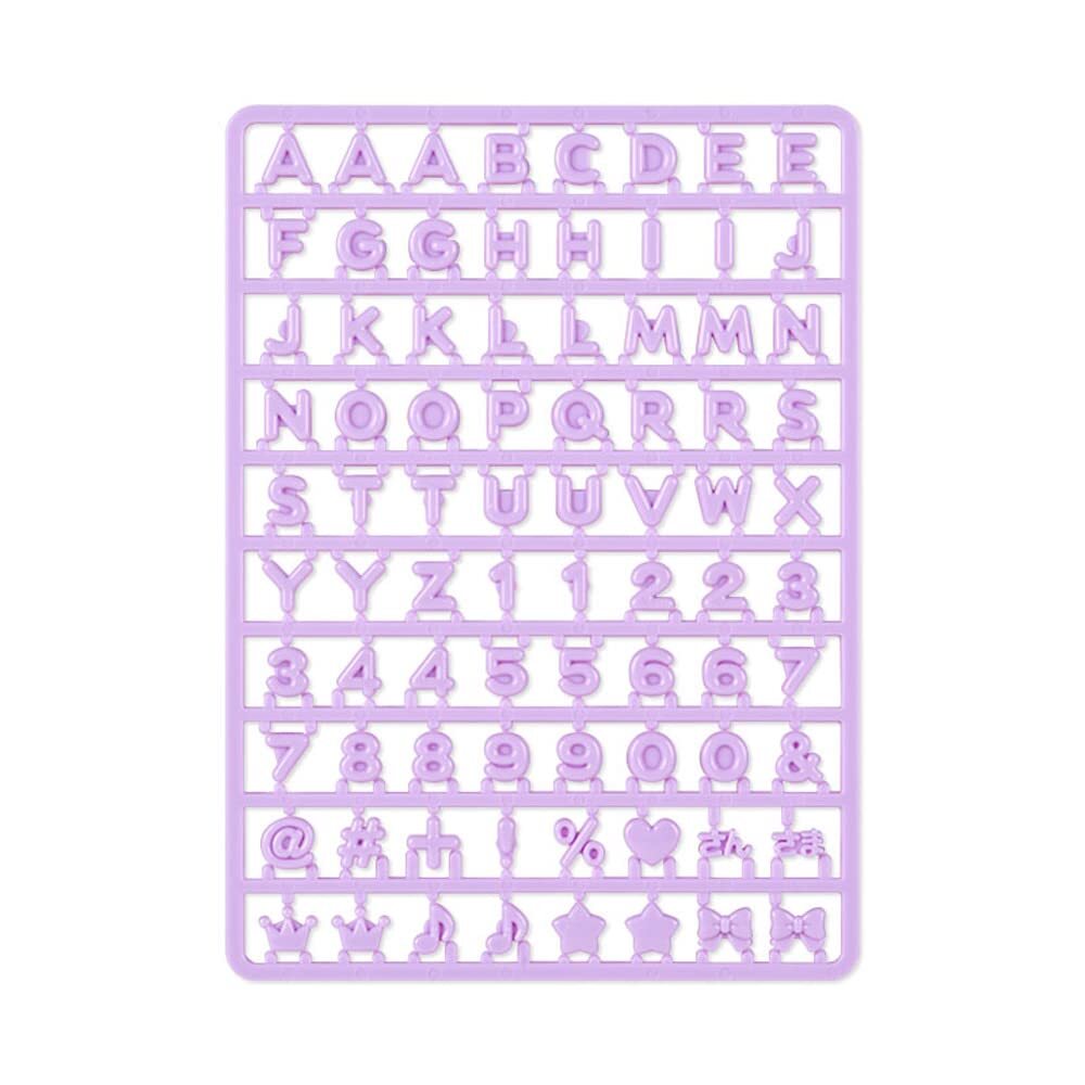 はま NEW Sanrio 292966 Custom Alphabet Parts Purple | eBay