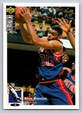 1994-95 Upper Deck Collector's Choice Basketball Allan Houston #162