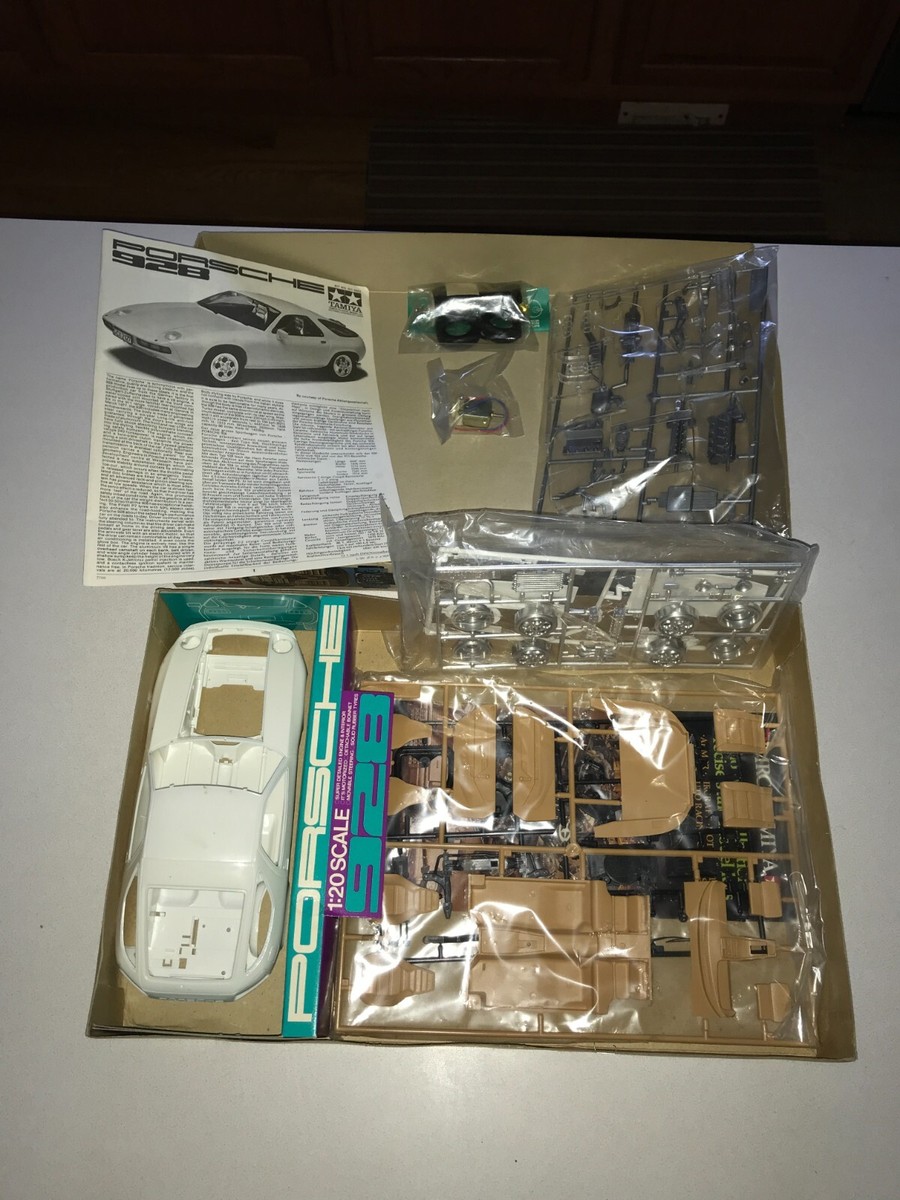 TAMIYA Porsche 928 1:20 スケール プラモデル Tamiya 1/20 Porsche 928 Open Box Complete | eBay