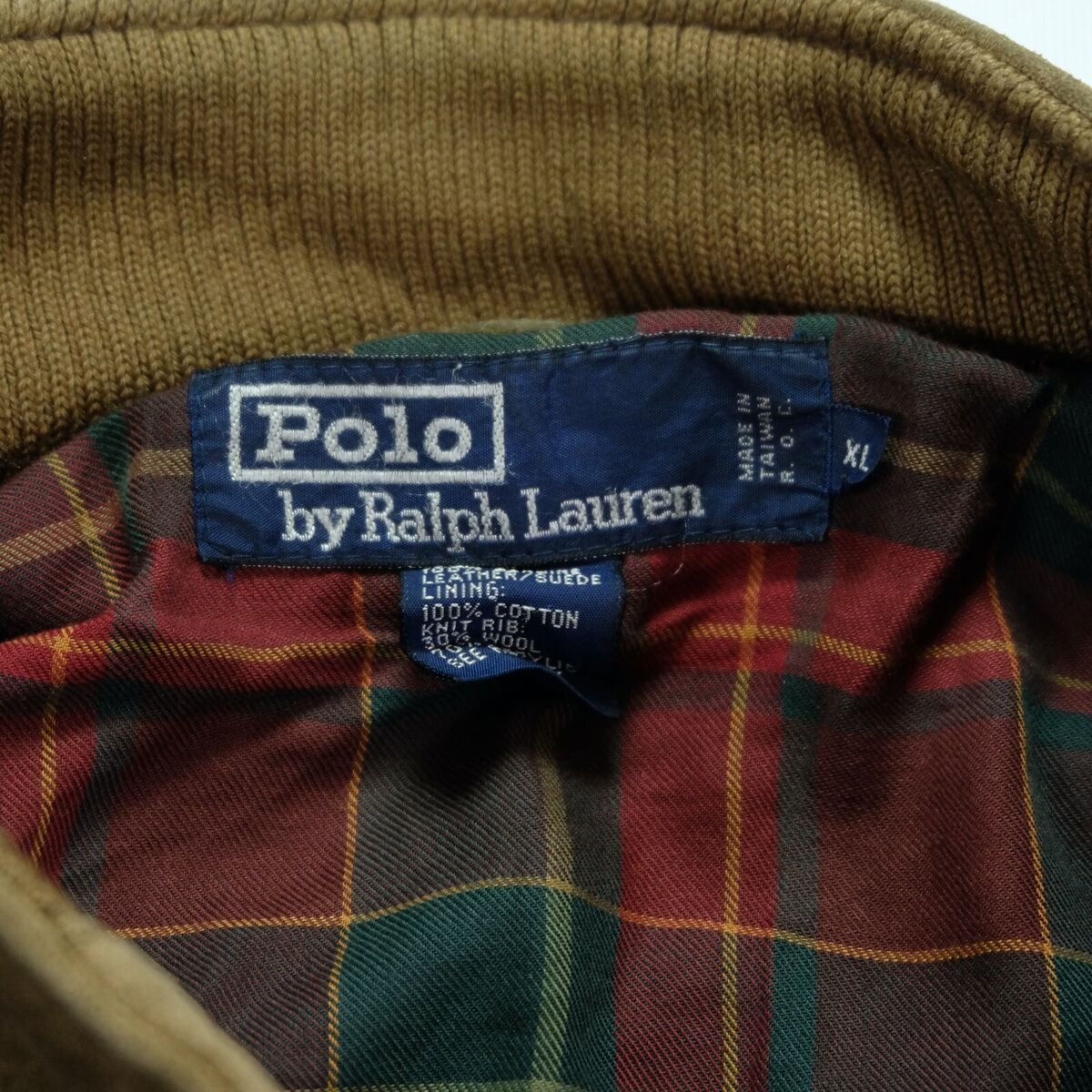Rare Vintage POLO RALPH LAUREN Suede Leather Flannel Lined Rare Vintage POLO RALPH LAUREN Suede Leather Flannel Lined