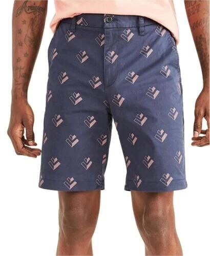 Short Dockers homme coupe droite ultime Supreme Flex, 38, marine