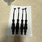 Vintage Star Wars X-Wing Fighter WING CANNON Set 4 Original Parts 1978 READ