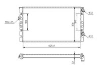 Hart 600 246 KüHler, MotorküHlung FüR Vw
