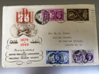 GB STAMPS RARE FIRST DAY COVER 1949 UPU 75TH ANNIVERSARY LONDON