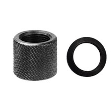 TPO 1/2x28 Thread Protector with Crush Washer All Steel 223 9mm Muzzle Brake