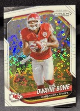 Dwayne Bowe 2025 Panini Prizm White Disco Prizm #46 Kansas City Chiefs NFL