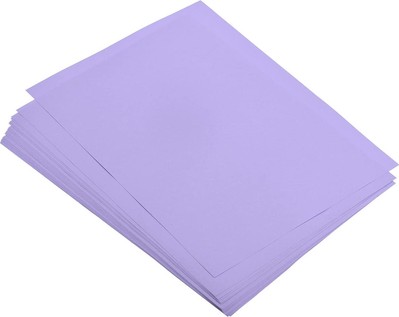 100 Blatt farbiges Kopierpapier A4 Druckerpapier 80 g/m² helllila für Büro Kunst