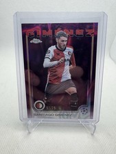 Topps UCC Chrome 2024/25 Santiago Gimenez /75  Feyenoord Rotterdam