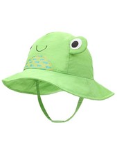 Cute Baby Sun Hat,Wide-Brim Toddler Bucket Hats for Kids 0-8 Years