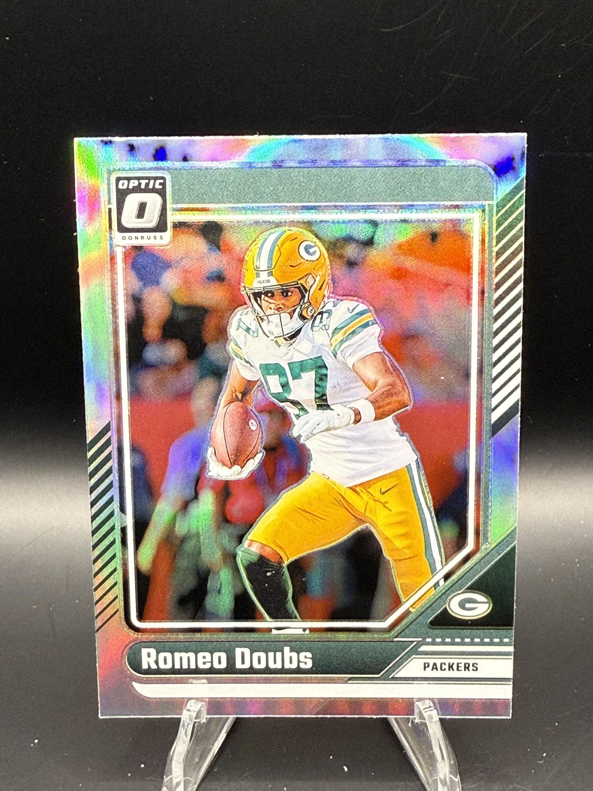 2024 Donruss Optic #72 Romeo Doubs Holo